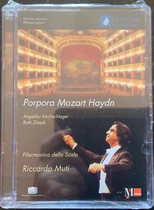 DVD :  RICCARDO MUTI e Filarmonica Scala : PORPORA , MOZART , HAYDN sigillato  - Foto 1 di 2