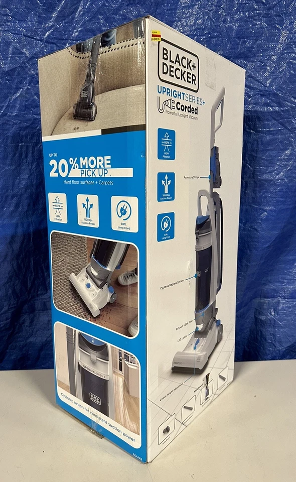 Black + Decker Upright Vacuum Multi Surface with Pet Attachment & HEPA Filter - Image 1 of 4