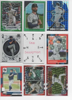 NEW Seattle Mariners U-PICK  Serial #'d JERSEY AUTO Rookies GRIFFEY ICHIRO FELIX - Image 1 of 4