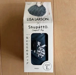 Lisa Larson x Shupatto Kompakttasche Marineblau Mikey L Größe 40L 50cm*40cm Neu - Bild 1 von 5