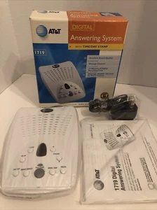 AT&T Digital Answering Machine System 1719 Time Day Stamp New In Box NOS - Zdjęcie 1 z 7