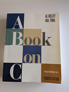 A Book on C: Programming in C by Pohl, Ira 0201183994 The Fast Shipping - Picture 1 of 2