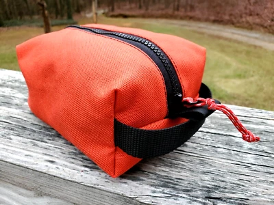 7x5x4" Heavy Duty EMT Red Tactical 1000D Mil-Spec CORDURA Storage utility Bag