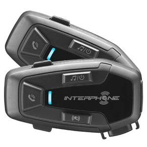 INTERPHONE UCOM 7R PAQUETE DOBLE AURICULARES BLUETOOTH Tecnología Bluetooth® 5.2 - Imagen 1 de 8