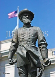 West Virginia - Charleston General Stonewall Jackson CSA Monument C (5x7 Photo) - Picture 1 of 1