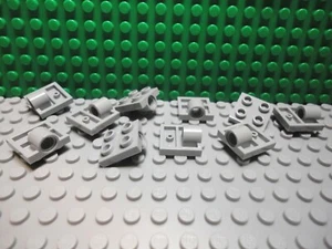 Lego 10 hellbläulich grau 2x2 Platte mit 1 Pin Loch Auto LKW NEU - Bild 1 von 1