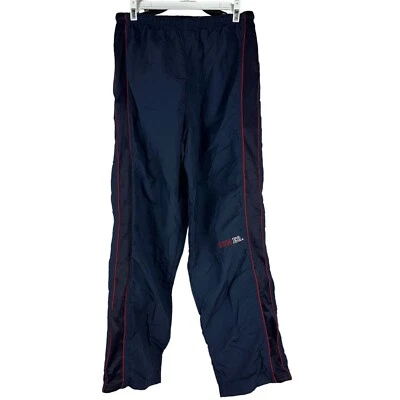BUM Equipment Mens Navy Nylon Track Pants Size Medium - Image 1 of 4