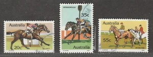 1978 AUSTRALIA Racehorses SHORT SET SG 699 702 Used - Bild 1 von 1