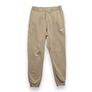 Nike Sportswear Club Fleece Joggers Mens Medium Biege 716830-247 - Picture 1 of 11