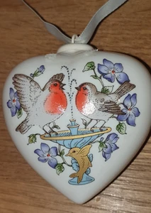 Hutschenreuther Porzellan Herz 1994 - Bild 1 von 2