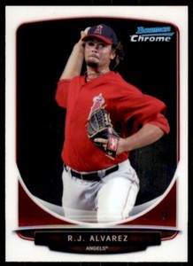 2013 Bowman Chrome R.J. Alvarez Baseball Cards #BCP170
