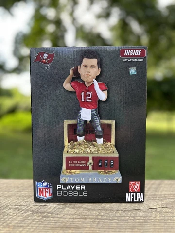 TOM BRADY TAMPA BAY BUCCANEERS 700TH TOUCHDOWN COUNTER BOBBLE FOCO NEW ORIG BOX Cover