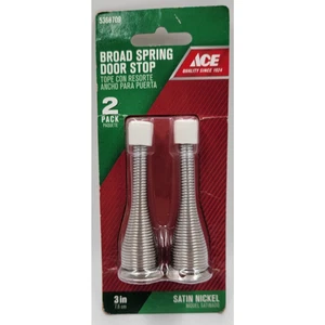 ACE Breitfeder Türstopper Satin Nickel 2er Pack 3" #5368709 - Bild 1 von 2