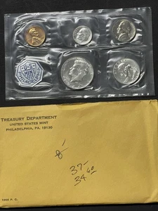 1964-P US Mint Set, Includes the last of the US Silver Coins + 1965 Mint Set - Picture 1 of 6