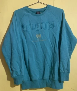 Belgium Women’s  Pullover "EST SINCE EIGHTEEN-30" Xxl Green - Picture 1 of 6
