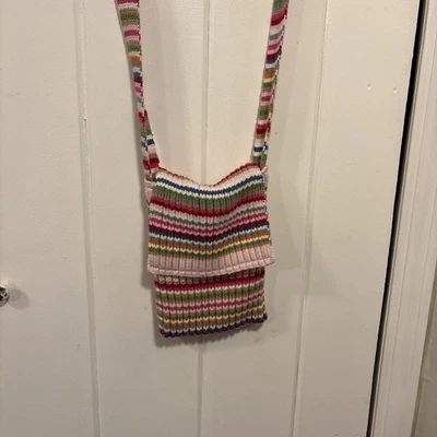 Bandolera Gap Suéter Tejido Bolso de Hombro Cartera Foto 1 de 3