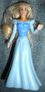 Princess Aurora Blue Dress 3 7/8" PVC Figure Disney Sleeping Beauty Cake Topper - Picture 1 of 8