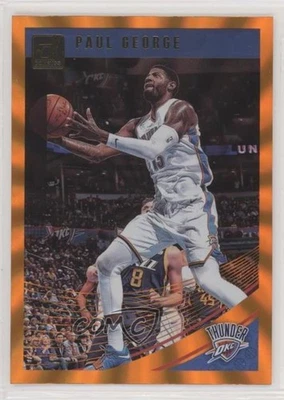 2018-19 Panini Donruss Holo Orange Laser Paul George #117 - Image 1 of 2