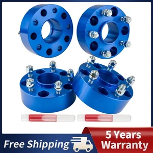 4x 2" Wheel Spacers 5x5" 71.5mm 1/2"x20 For Jeep Grand Cherokee 99-03 Wrangler - Picture 1 of 14