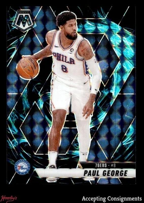 Mosaico Panini Génesis #14 Paul George SP 76ers 2024-25 Foto 1 de 2