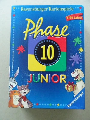 Phase 10 Junior Ravensburger Kartenspiel - Bild 1 von 4