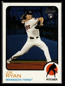 2022 Topps Heritage #370 Joe Ryan ROOKIE RC - Picture 1 of 2