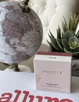 Wander Beauty Double Date Lip Cheek Duo Honeymoon Swipe Full Size NIB - Image 1 of 4