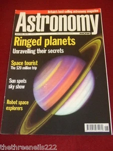 ASTRONOMY NOW - RINGED PLANETS - JUNE 2001 - Picture 1 of 1