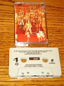 THE ROLLING STONES ~ IT'S ONLY ROCK N ROLL ORIGINAL CASSETTE ~ 1974 - Picture 1 of 3