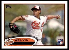 2012 Topps Wei-Yin Chen Rookie Baseball Cards #432