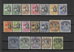 GAMBIA 1922/9 SG 122/142 USADO - Imagen 1 de 1