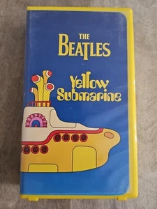 The Beatles Yellow Submarine VHS clamshell Hard Case - Picture 1 of 4