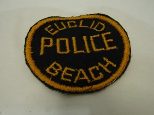 OLD VINTAGE EUCLID POLICE BEACH PATCH PATROL COLLECTIABLE MEMORABILIA - Picture 1 of 1