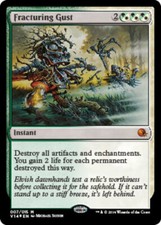 MTG magic cards 1x x1 NM-Mint, English Fracturing Gust - Foil FTV: Annihilation