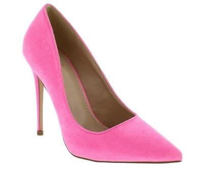 Zapatos de tacón alto punta puntiaguda 4,5 pulgadas Stiletto para mujer rosa EE. UU. 11 (257) Foto 1 de 4