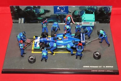1/43 Sauber Petronas C21 (2002) - #7 N. Heidfeld - PIT STOP - MINICHAMPS - Immagine 1 di 4