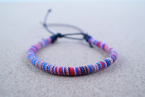 Fußband Made by Nami Fußkettchen Fußbändchen Boho Hippie verstellbar - HANDMADE