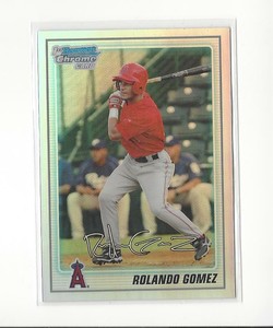 2010 Bowman Chrome Prospects Refractors #BCP56 Rolando Gomez 155/777 Angels