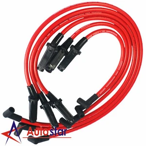 JDMSPEED Hi Performance Red 10.5mm Ignition Spark Plug Wires 3800 Series II L67 - Picture 1 of 12