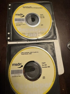 Microsoft Visual Studio 05 Team Foundation Server Workgroup Ed. And Toolkit 2005 - Image 1 of 4