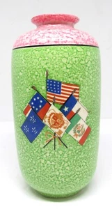 Jarrón con diseño de esponja conmemorativo de Texas Under Six Flags - Imagen 1 de 4