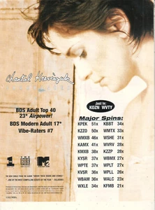 Anuncio envolvente Chantal Kreviazuk 1997 KPEK KZZO WMXB KAMX - Imagen 1 de 1