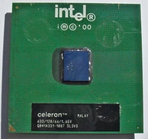 Cpu Intel Celeron SL3VS 633MHz / 128KB / 66MHz Socket 370 - Foto 1 di 1