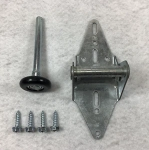 #6 Hinge 13g 2" Nylon Roller w/ Bearings, 4 Wood Lags Garage Door Hardware OHD - Picture 1 of 5