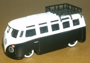 1/55 Scale 1960s VW Samba Van Diecast Type 2 T1 Transporter Lowrider (3") Maisto - Picture 1 of 7