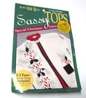 Sassy Tops Designer Iron-On Kit Special Christmas Edition #2929701 Candy Canes