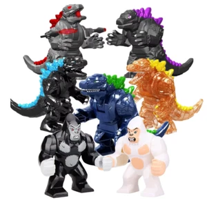 Godzillaes Movie Series Big Dinosaur Building Block Monsterking Mini Animation A - Picture 1 of 37