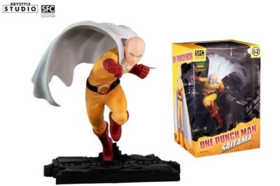 One Punch Man Saitama Super Figure Collection 21 cm Statua Abystyle Studio - Immagine 1 di 4
