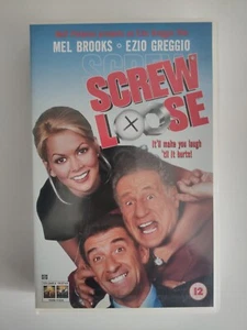 Screw Loose - Mel Brooks - Ezio Greggio (PAL VHS Video) Big Box Ex-rental - Picture 1 of 4