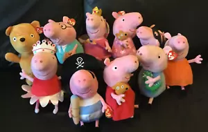 W-F-L Peppa Pig World Serie - Schwein - Beanie Buddy ca. 24 cm große Auswahl - Bild 1 von 24